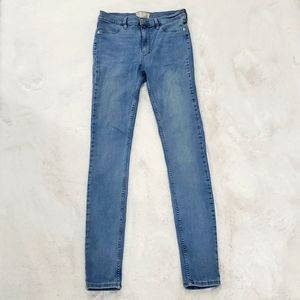 Free people high rise skinny 28 L